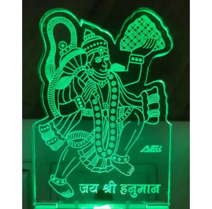 Night lighi hanuman ji