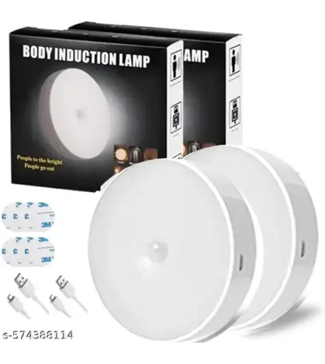 3D BRIGHT white LED USB rechargeable lamp