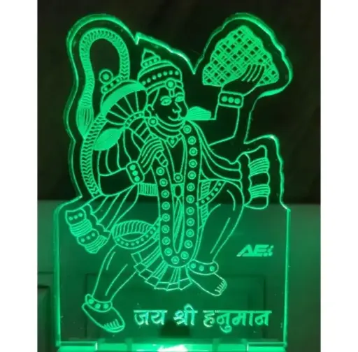 Night lighi hanuman ji